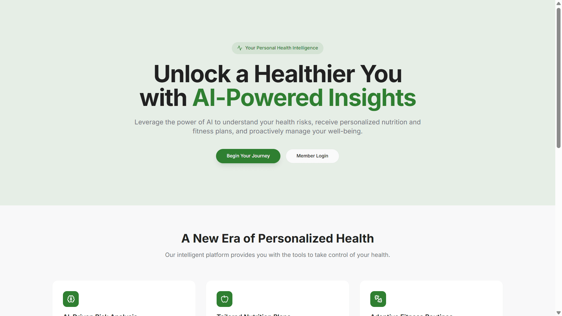 AI-Powered Health Prediction System